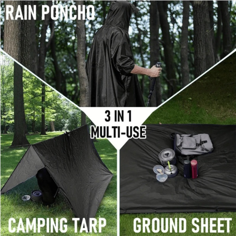 Mountain Biking Bag - Thickened Backpack Outdoor Hiking Raincoat Fishing