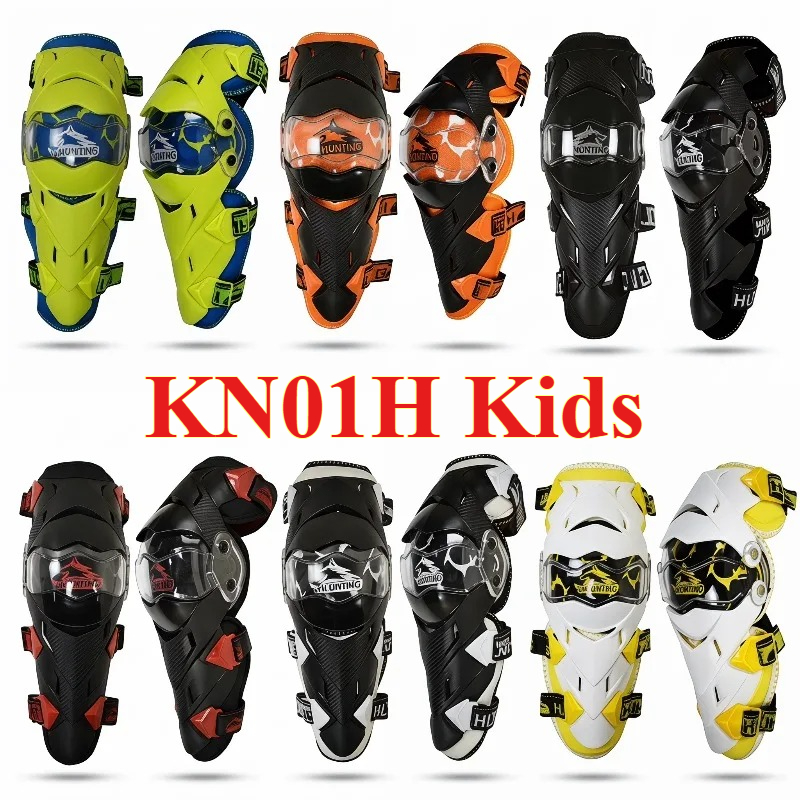 Mountain Biking Knee And Elbow Pads - KN01H Kids Youth Motorcycle Off-road Knee