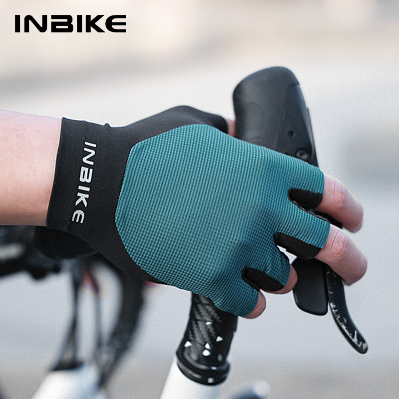Mountain Biking Gloves Mens - INBIKE Cycling Gloves Summer MTB Bike