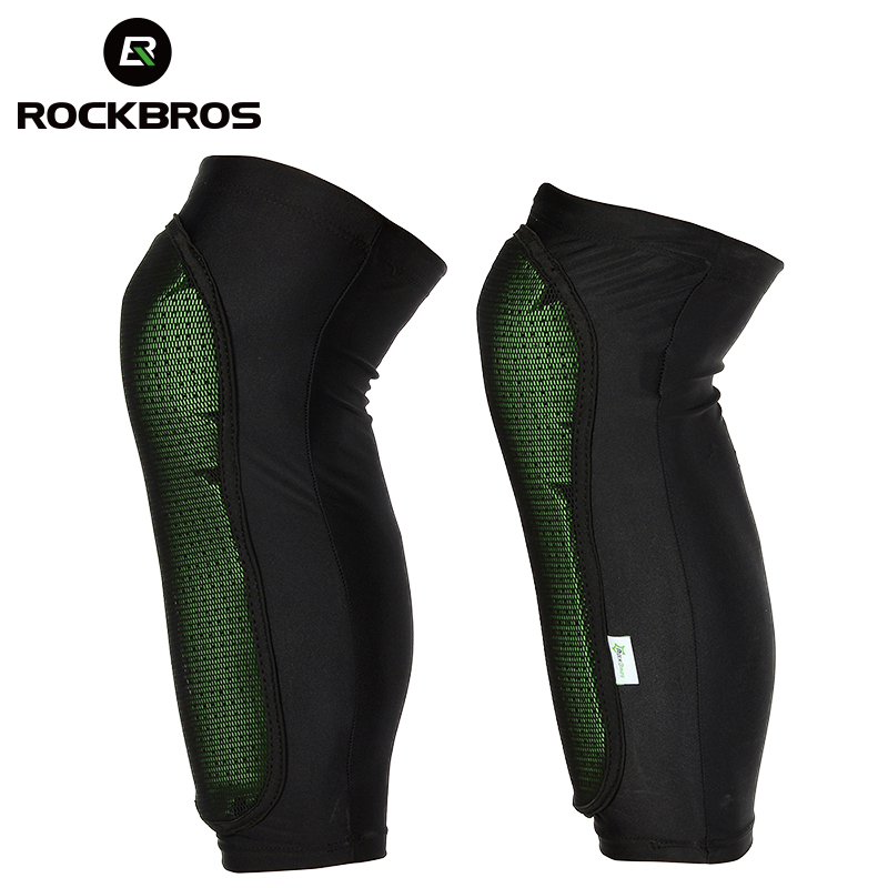 Mountain Biking Knee And Elbow Pads - ROCKBROS Cool Sport Legs MTB Cycling