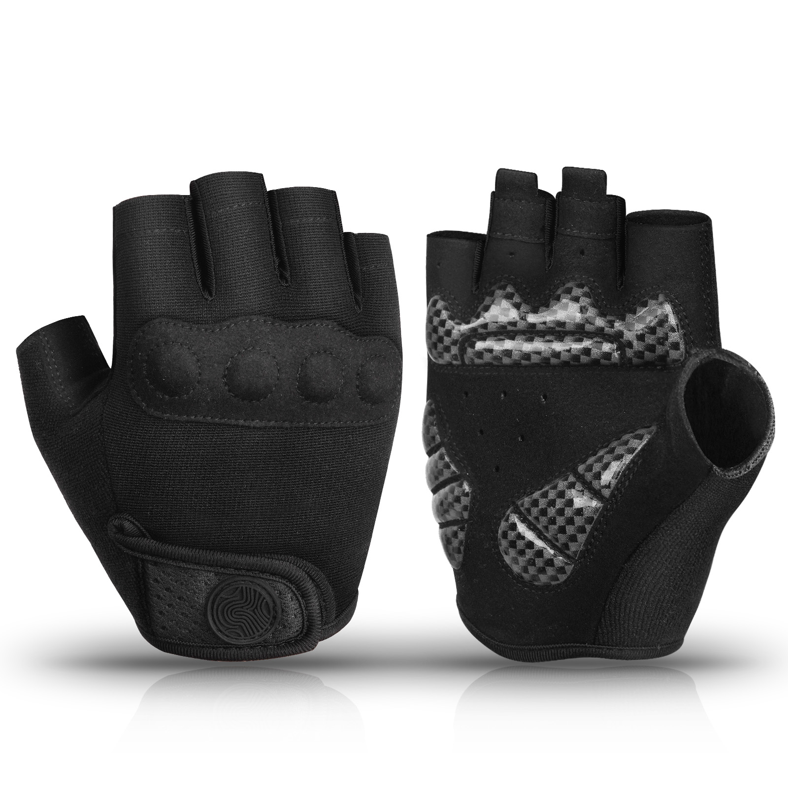Mountain Biking Gloves Mens - MOREOK Bike Gloves Breathable Bicycle Gloves