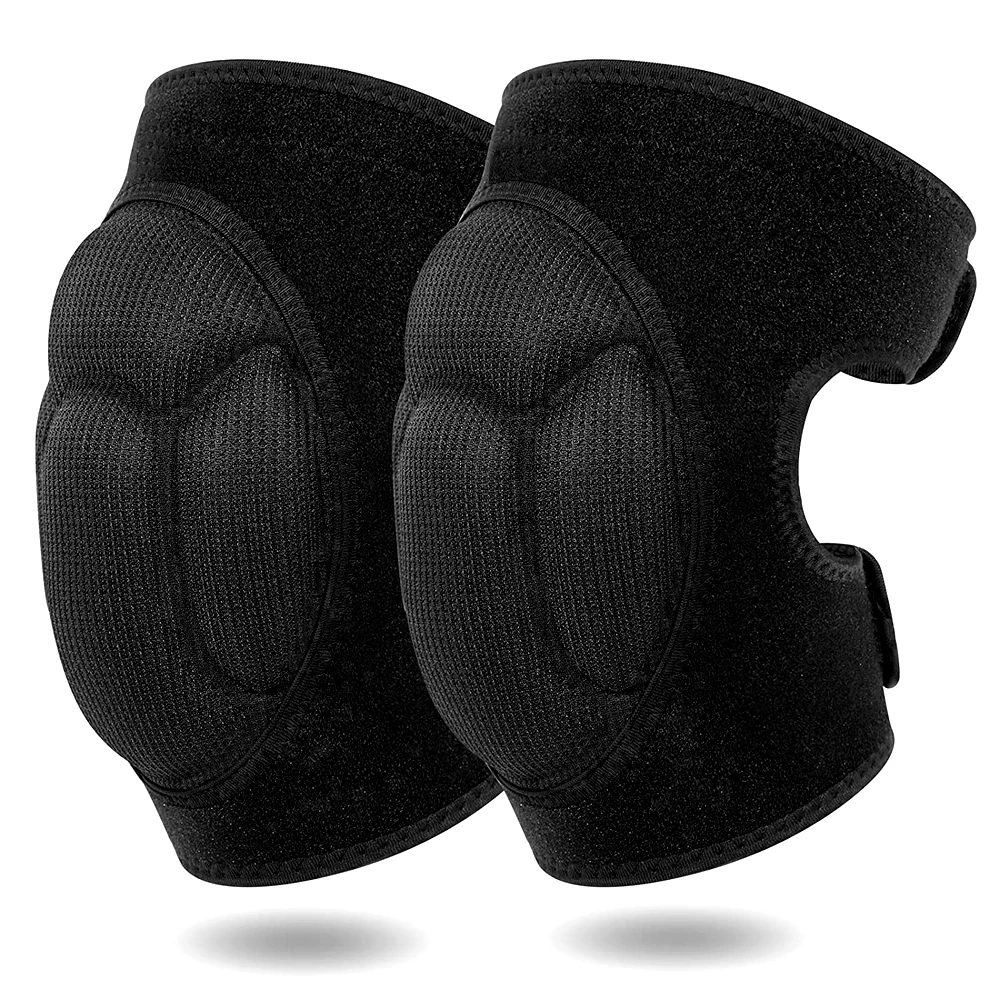 Mountain Biking Knee Pads - 1Pair Adjustable Knee Pads for Cleaning