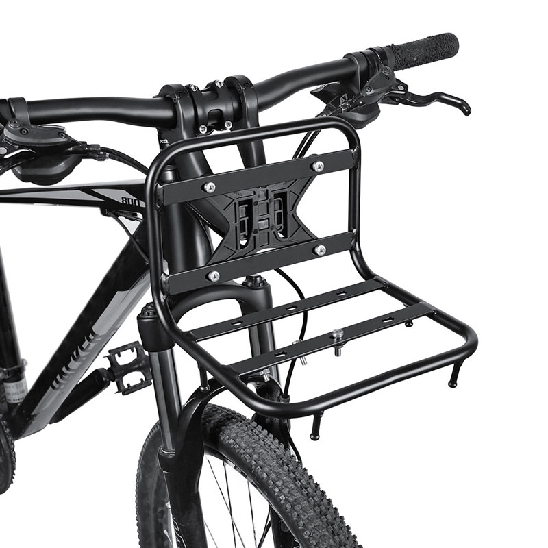 Mountain Biking Bag - Bicycle Front Rack Aluminum Alloy Multi-Functional