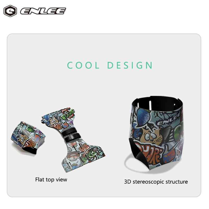 ENLEE Colorful Portable Mounta - Mountain Biking Cartoon review and price