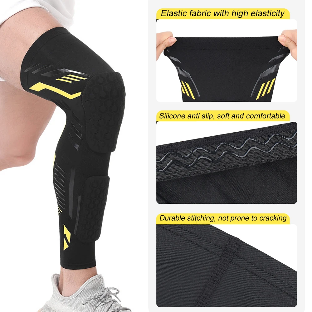 1Piece Padded Knee Compression - Mountain Biking Knee Pads review and price
