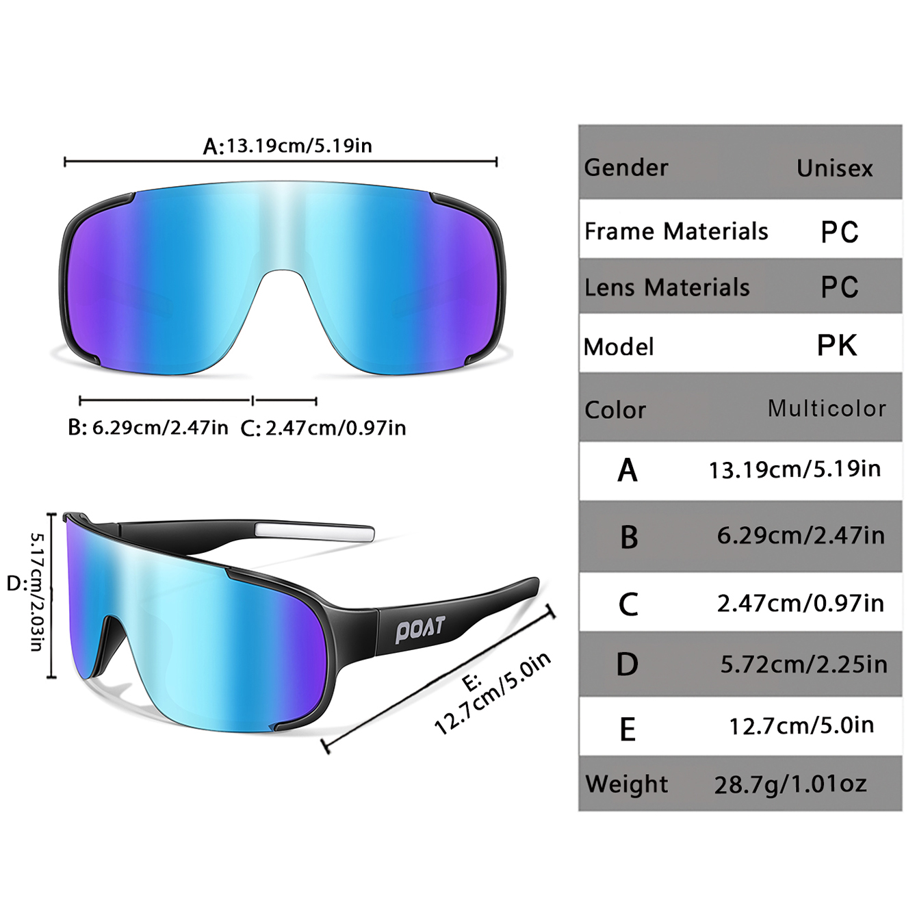 POAT UV400 Cycling Sunglasses  - Mountain Biking Sunglasses review and price
