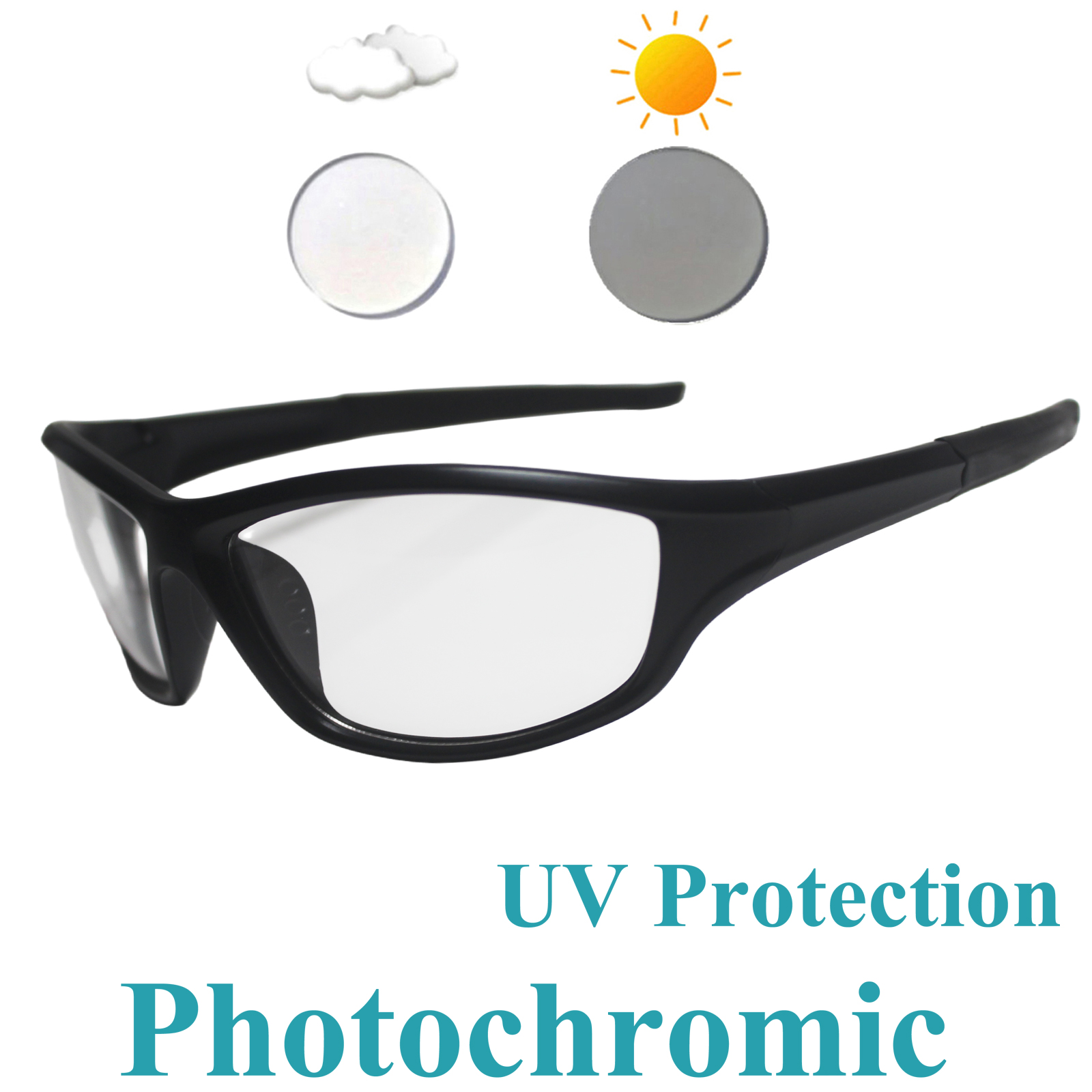 Photochromic Cycling Glasses B - Mountain Biking Sunglasses review and price