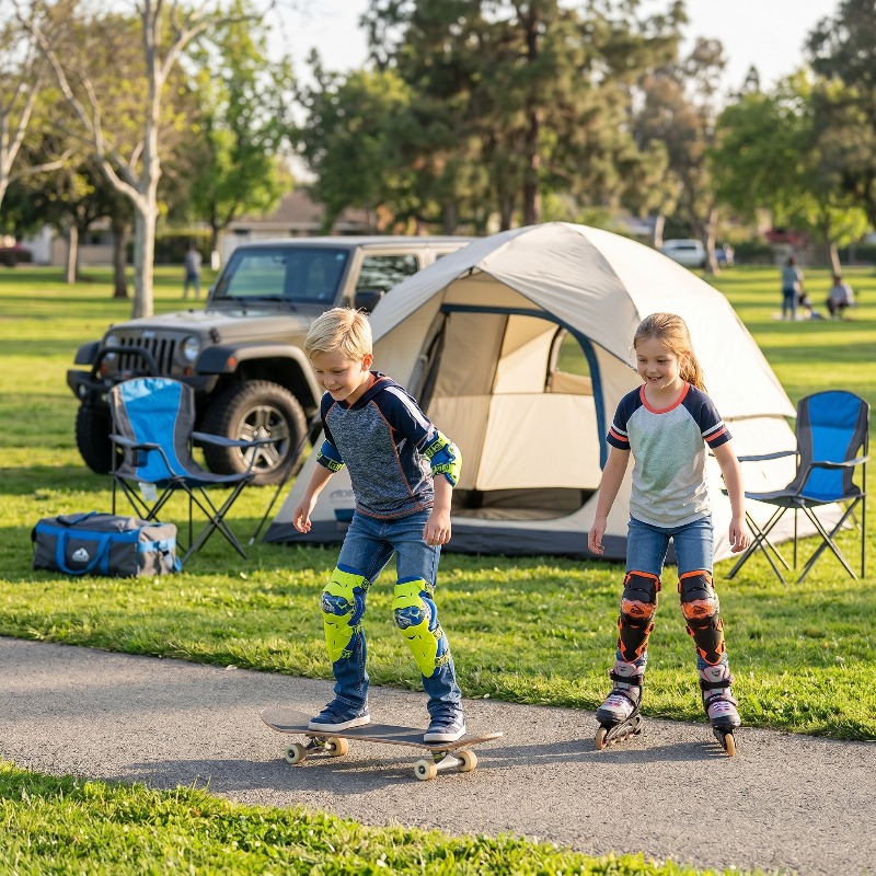KN01H Kids Youth Motorcycle Of - Mountain Biking Knee And Elbow Pads review and price