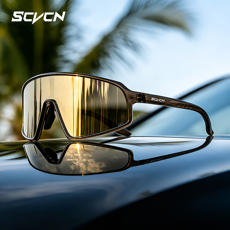 SCVCN Photochromic Cycling Sun - Mountain Biking Sunglasses review and price