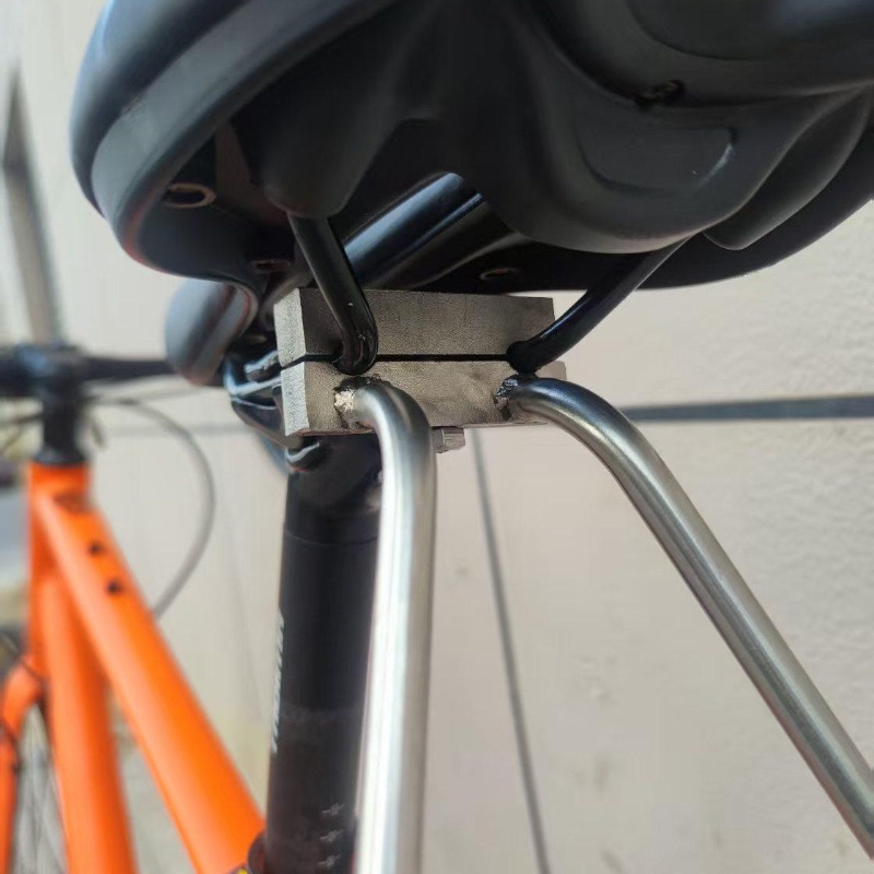 Stainless Steel Bike Rear Rack - Mountain Biking Bag review and price