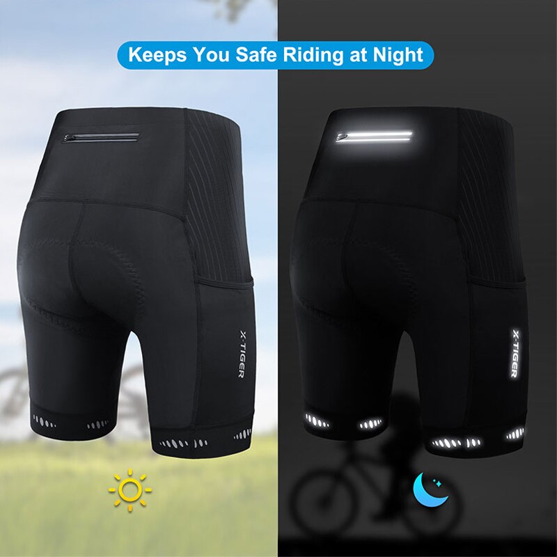 X-TIGER Men Cycling Shorts wit - Mountain Biking Body Armour review and price