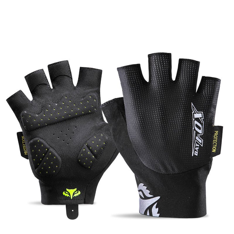BATFOX Black Cycling Gloves Mo - Mountain Biking Gloves Mens review and price