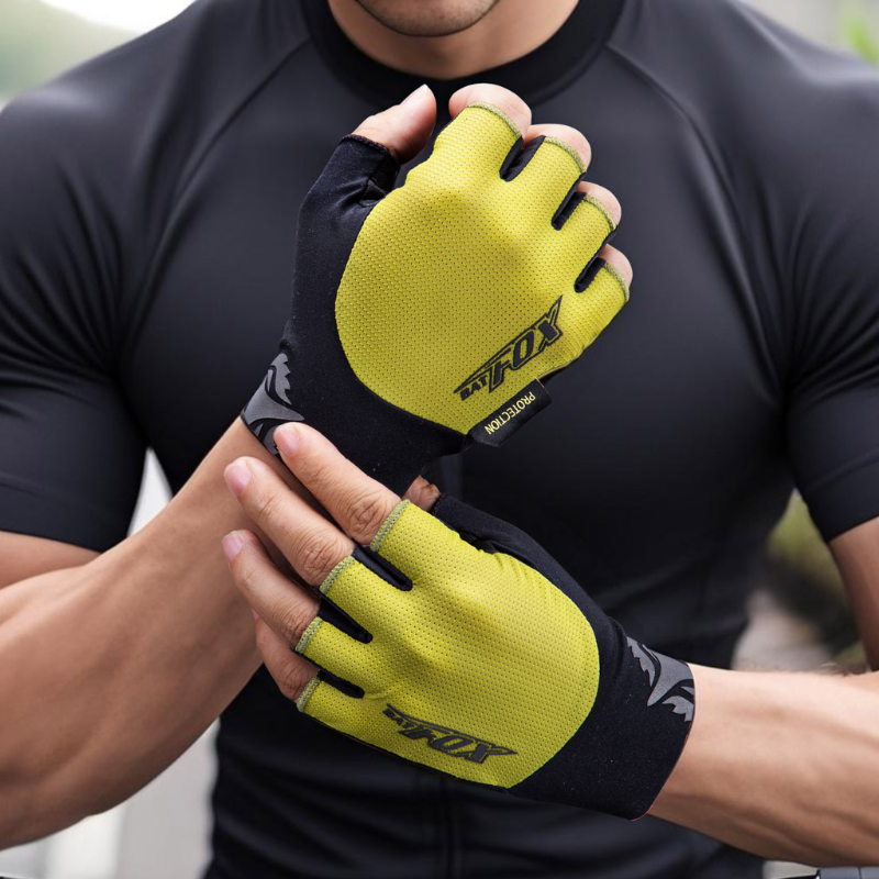 BATFOX Black Cycling Gloves Mo - Mountain Biking Gloves Mens review and price