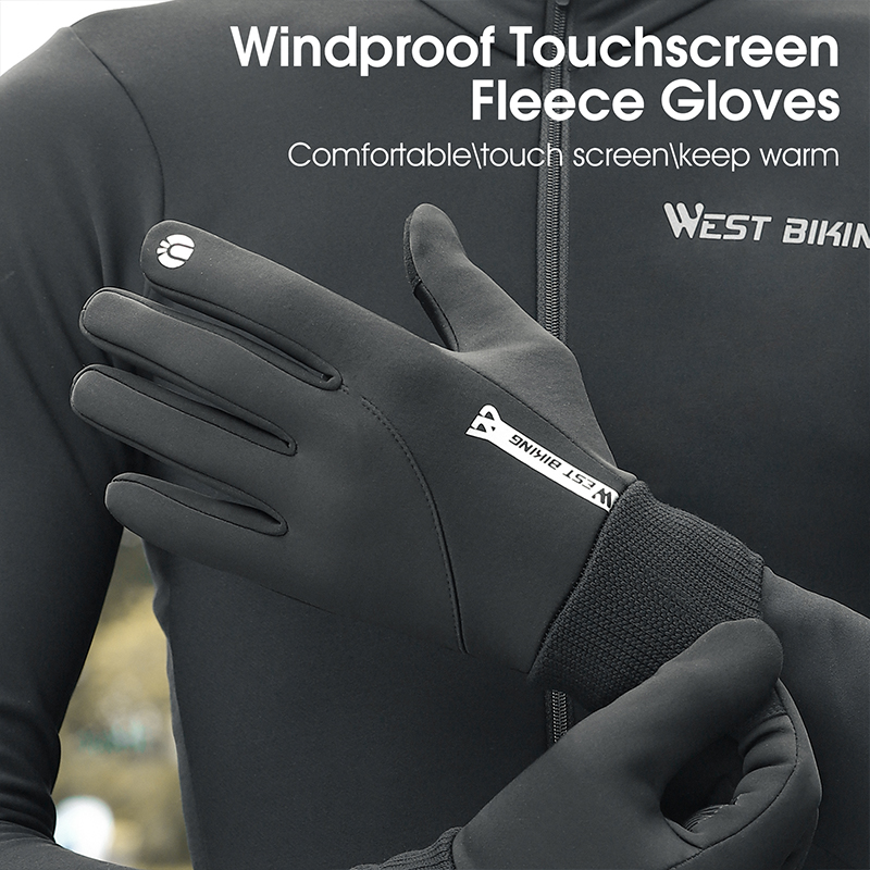 WEST BIKING Winter Men Thermal - Mountain Biking Gloves Mens review and price