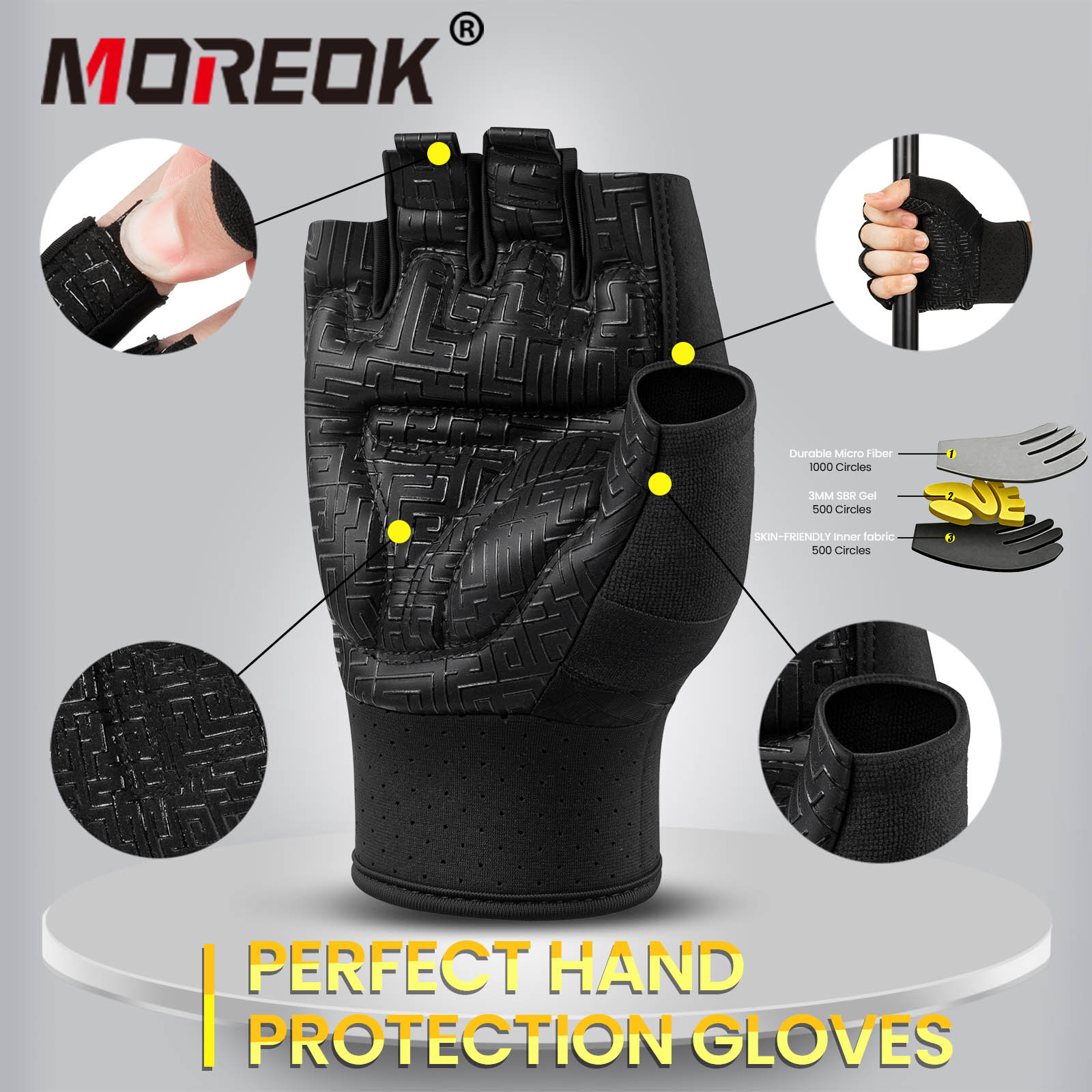 Gym Gloves for Men Sports Mult - Mountain Biking Gloves Mens review and price