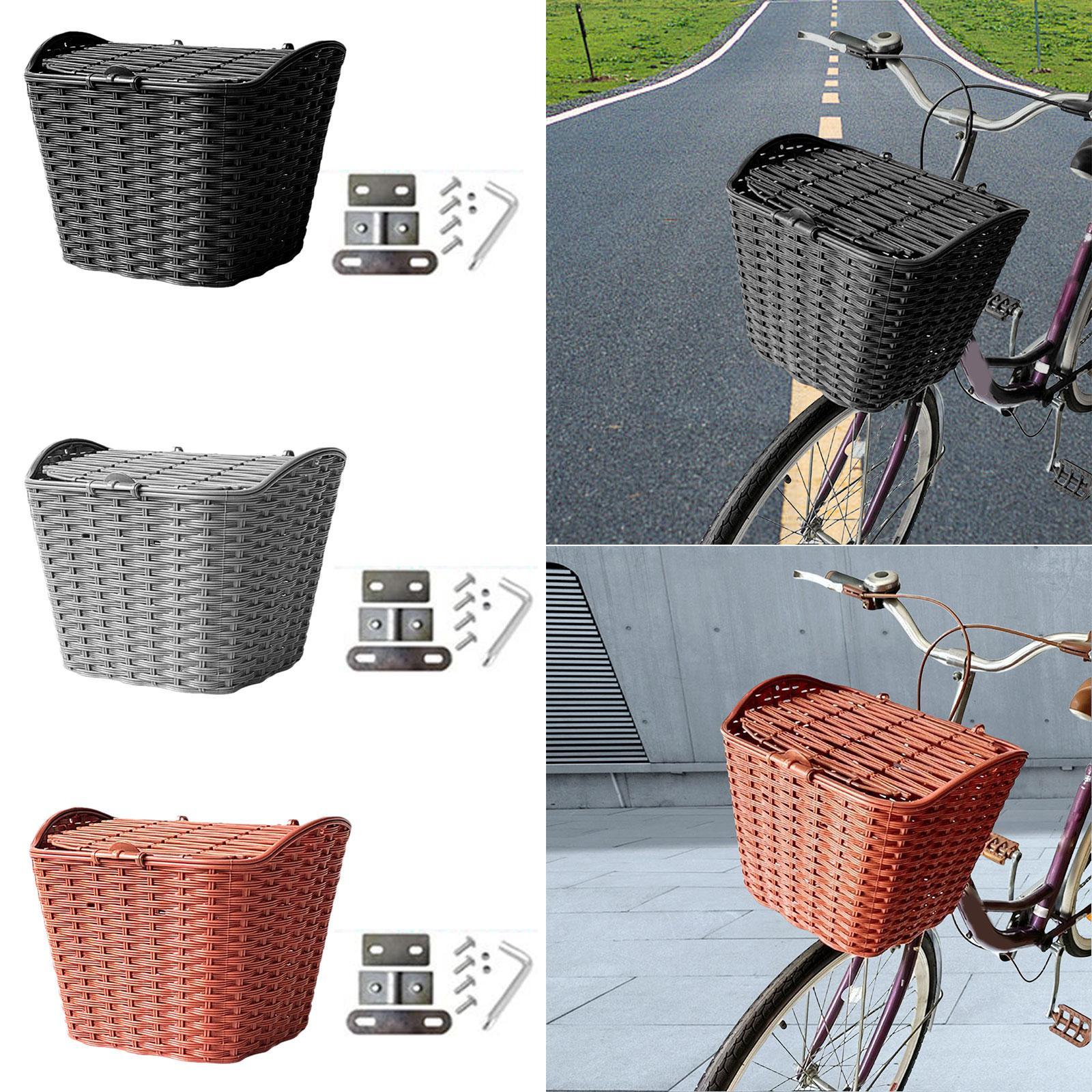 Bike Basket with Lid Sturdy Cy - Mountain Biking Books review and price