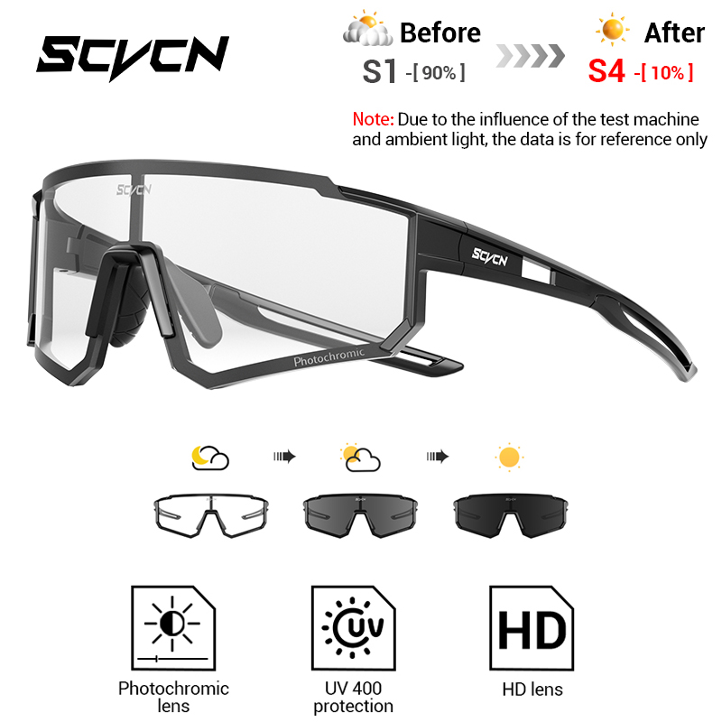 SCVCN New Outdoor Photochromic - Mountain Biking Sunglasses review and price