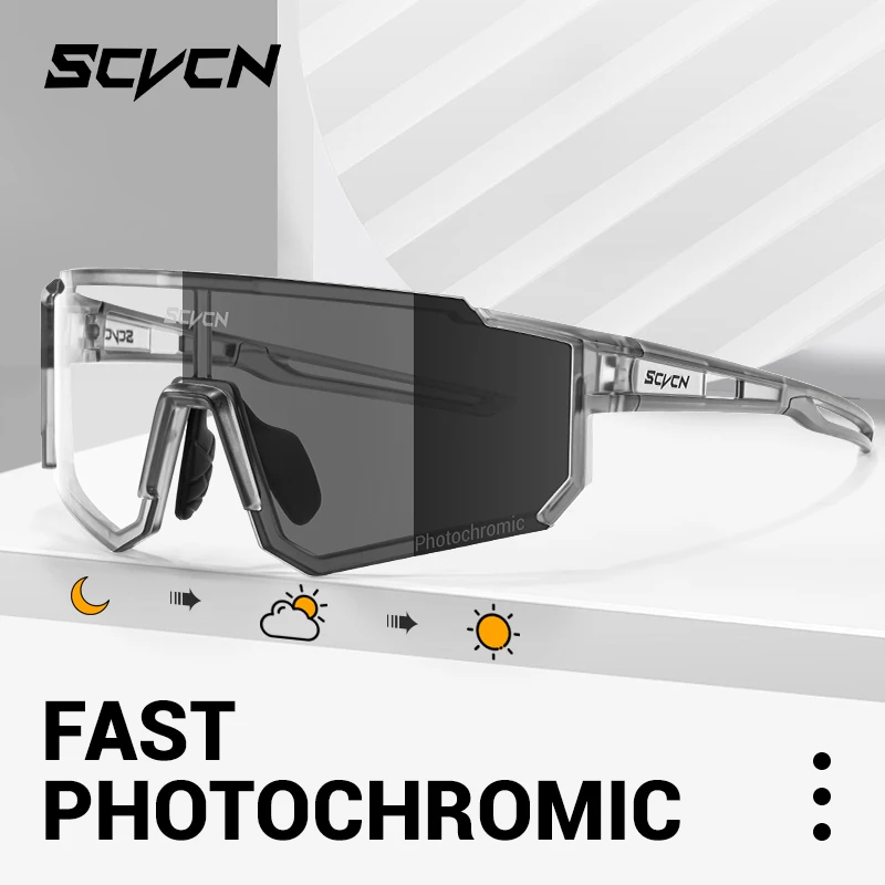 SCVCN New Outdoor Photochromic - Mountain Biking Sunglasses review and price