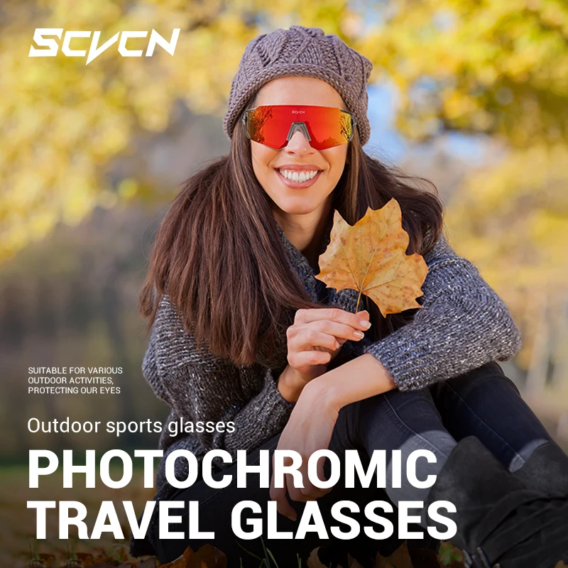 SCVCN New Outdoor Photochromic - Mountain Biking Sunglasses review and price