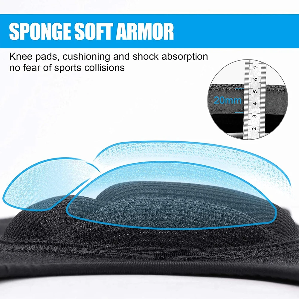 1Pair Adjustable Knee Pads for - Mountain Biking Knee Pads review and price
