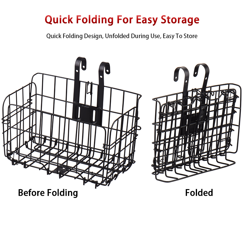 Bicycle Folding Metal Wire Bas - Mountain Biking Bag review and price
