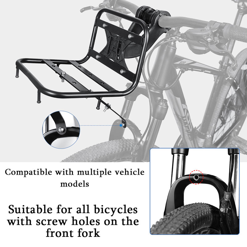 Bicycle Front Rack Aluminum Al - Mountain Biking Bag review and price